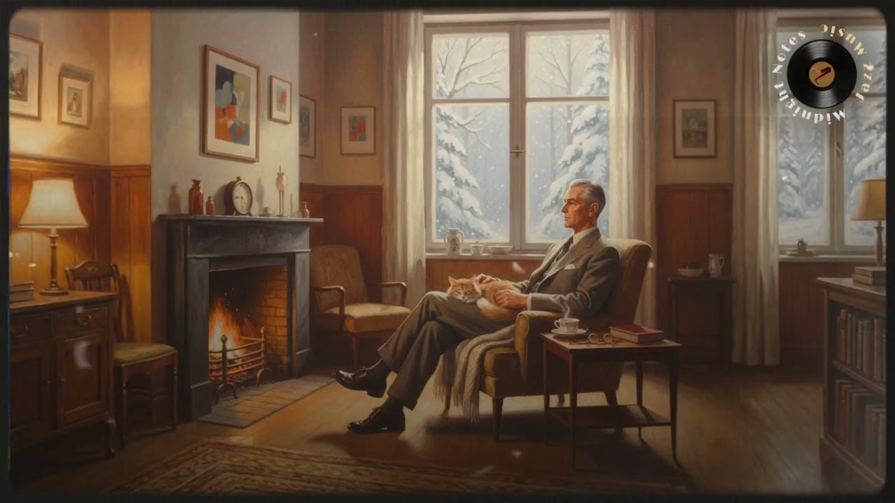 🎷 Winter Hearth | Retro Vintage Jazz