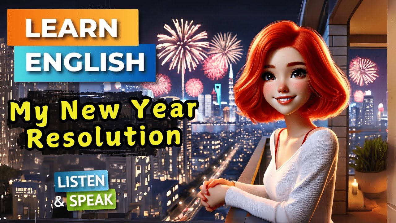 My New Year Resolution | Improve Your English | English Listening Skills - Speaking Skills.