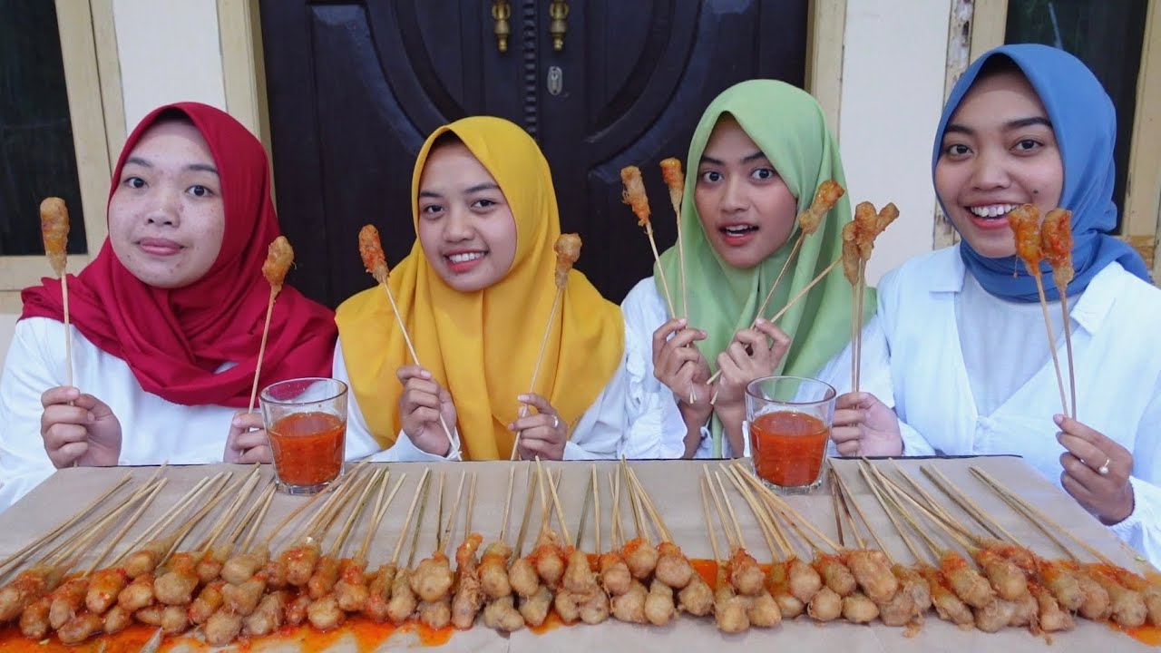 UDAH NIKAH? JAWABIN PERTANYAAN KALIAN! MUKBANG SEMPOL AYAM BARENG BESTIE SAMBIL QNA | NOCUTNOEDIT
