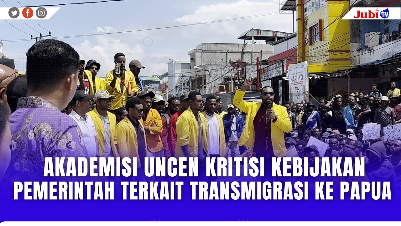 AKADEMISI UNCEN KRITISI KEBIJAKAN  PEMERINTAH TERKAIT TRANSMIGRASI KE PAPUA