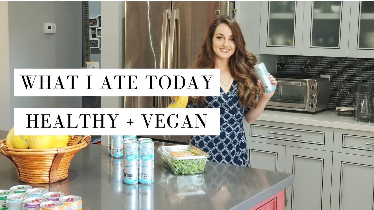 What I Ate Today: Healthy + Vegan! (ft. Dark Dog Organic Energy Drinks)