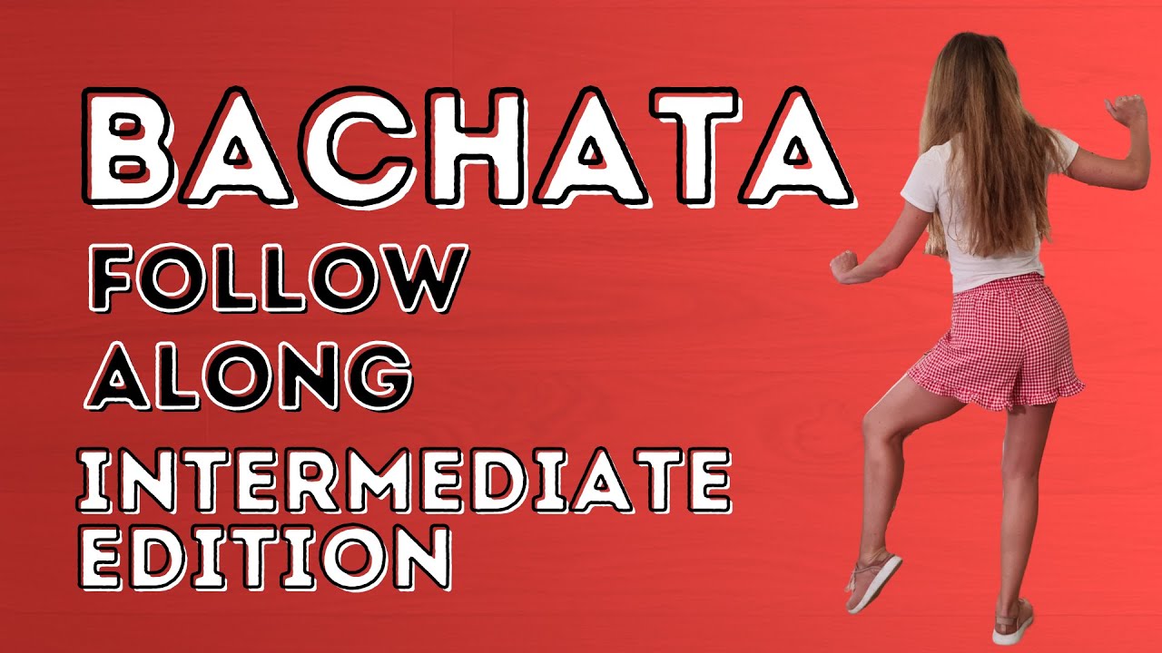 Bachata Footwork Follow Along (Intermediate Level) - Dance With Rasa