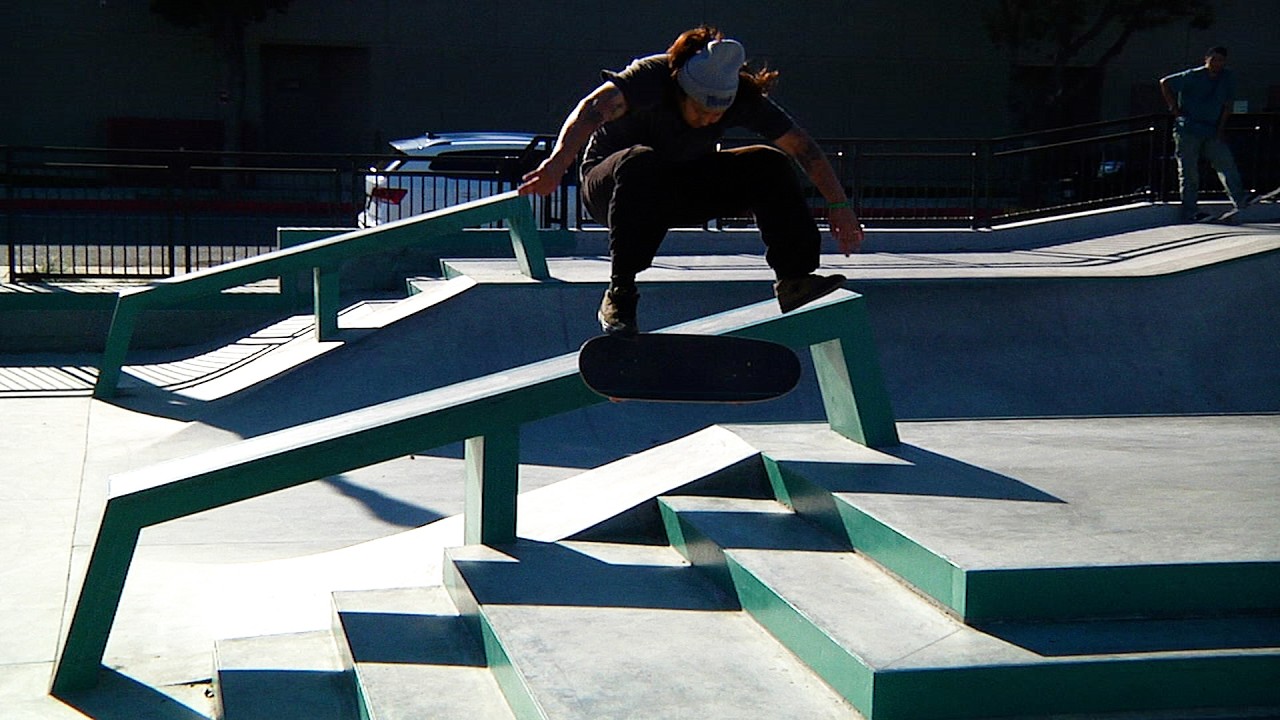 Franky Villani & Dickies Team at Center Greens Skatepark