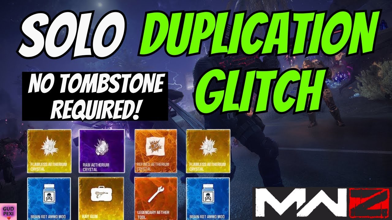 NEW MWZ DUPLICATION GLITCH (NO TOMBSTONE NEEDED) + NEW OP WEAPON WRECKING TIER 3! MW3 ZOMBIES GLITCH