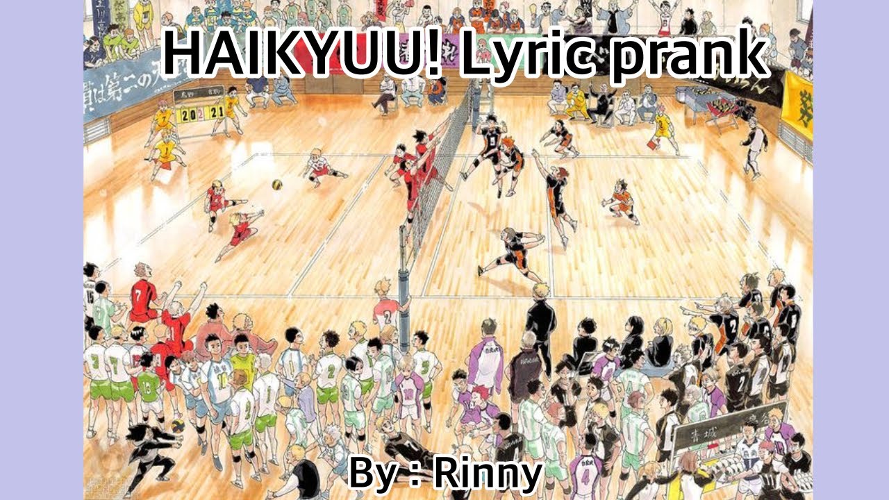 Haikyuu Bottoms Lyric prank ✨