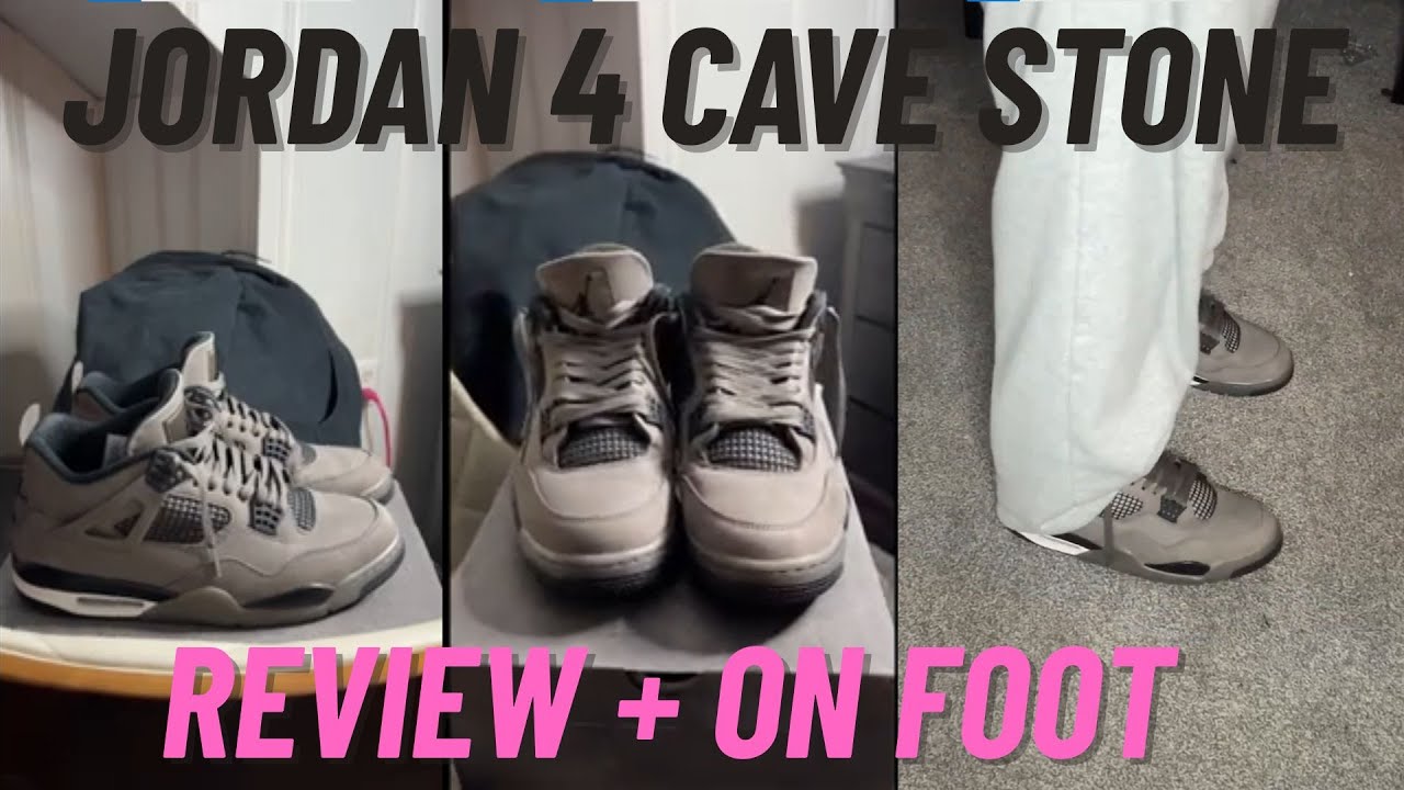 SLEEPER RELEASE OF THE YEAR?!?! (2025) JORDAN 4 CAVESTONE REVIEW + ON FOOT