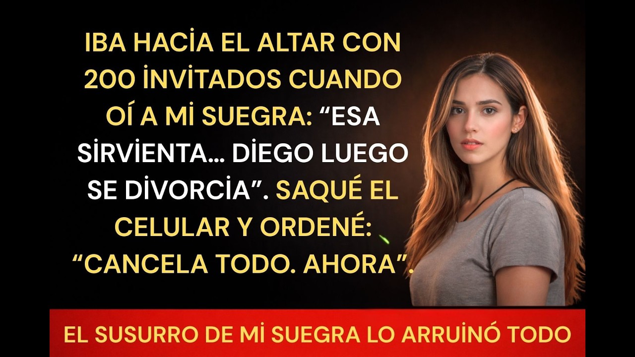 Iba a Casarme Hasta Que Escuché lo Que Mi Suegra Dijo de Mí | No Creerás Cómo Terminó