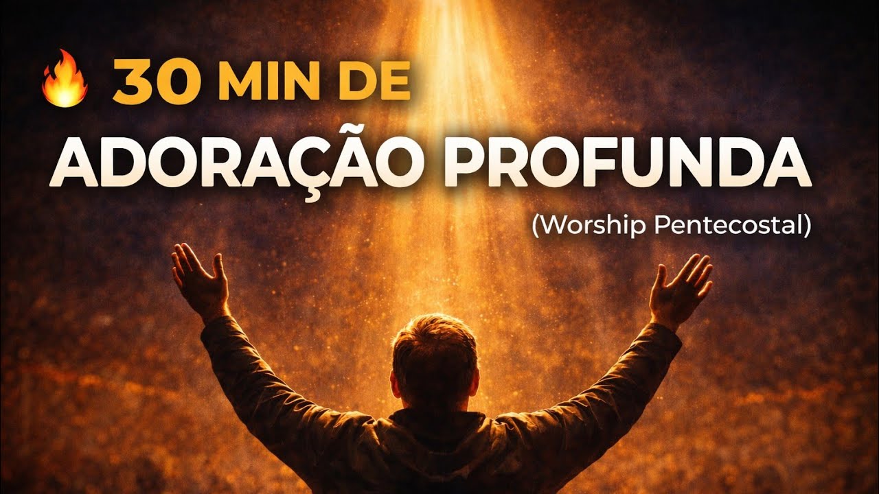🔥 40 MIN DE ADORAÇÃO PROFUNDA | Worship Pentecostal (Presença de Deus)