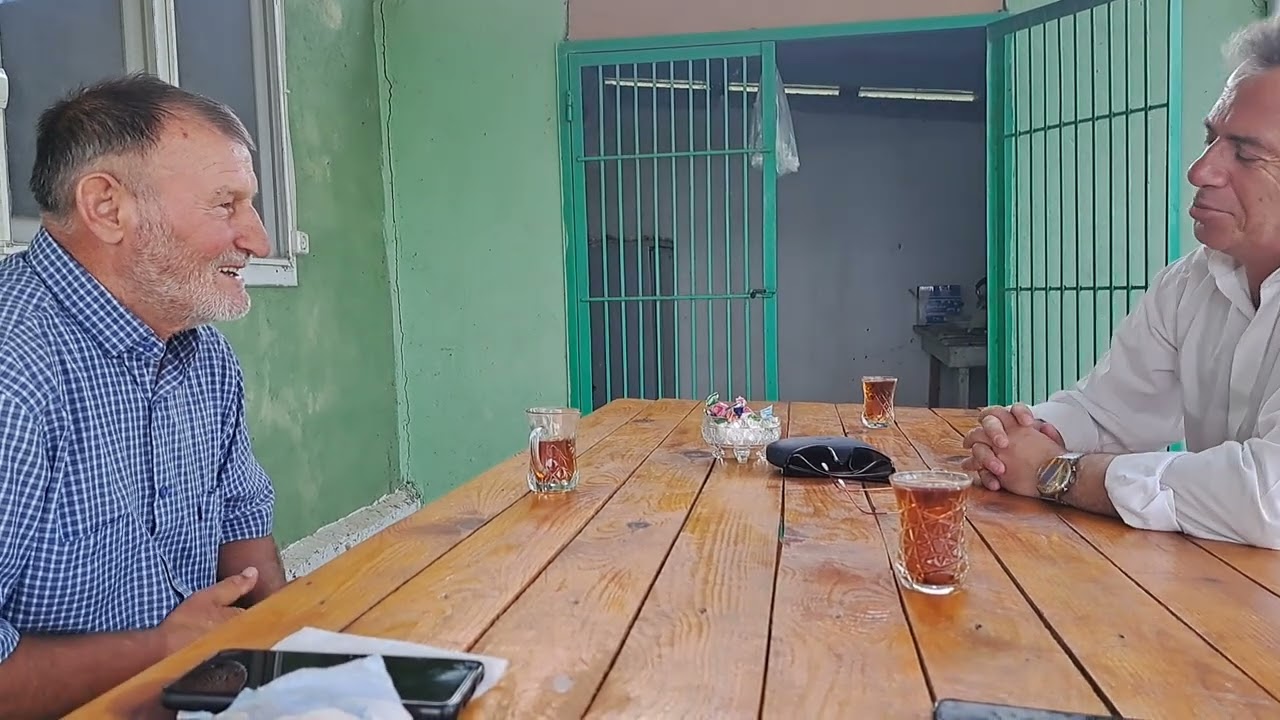 Milli Kahraman Mübariz İBRAHİMOV'un Atası Ağakerim İBRAHİMOV ile konak olduğum evindeki röportajım.