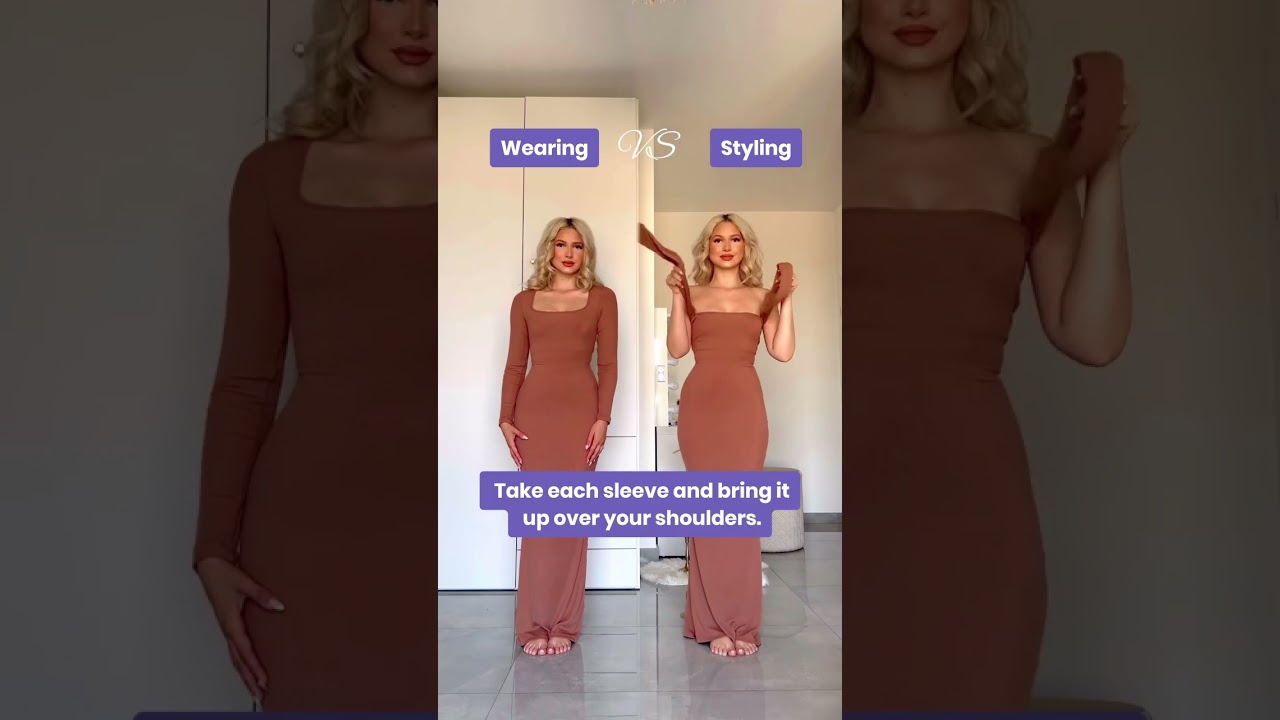 Long Sleeves Dress Hack