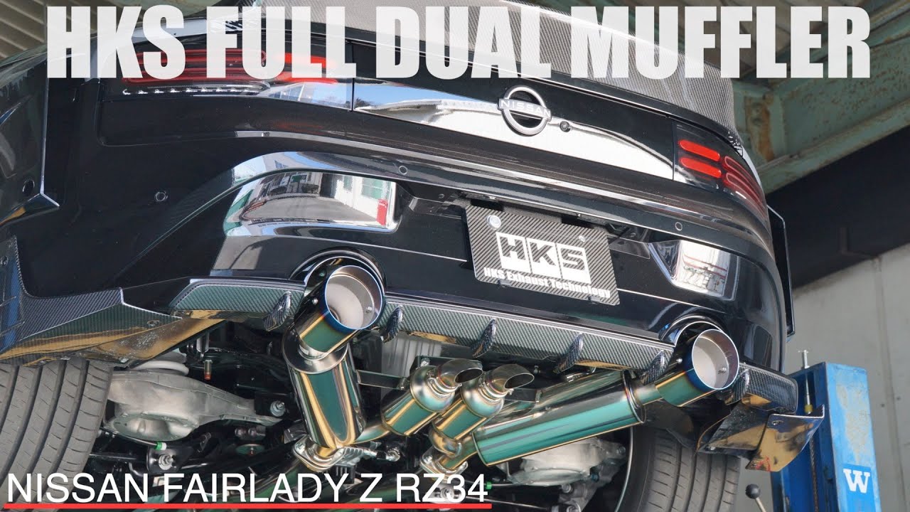 NISSAN FAIRLADY Z   RZ34 VR30DDTT  FULL DUAL MUFFLER