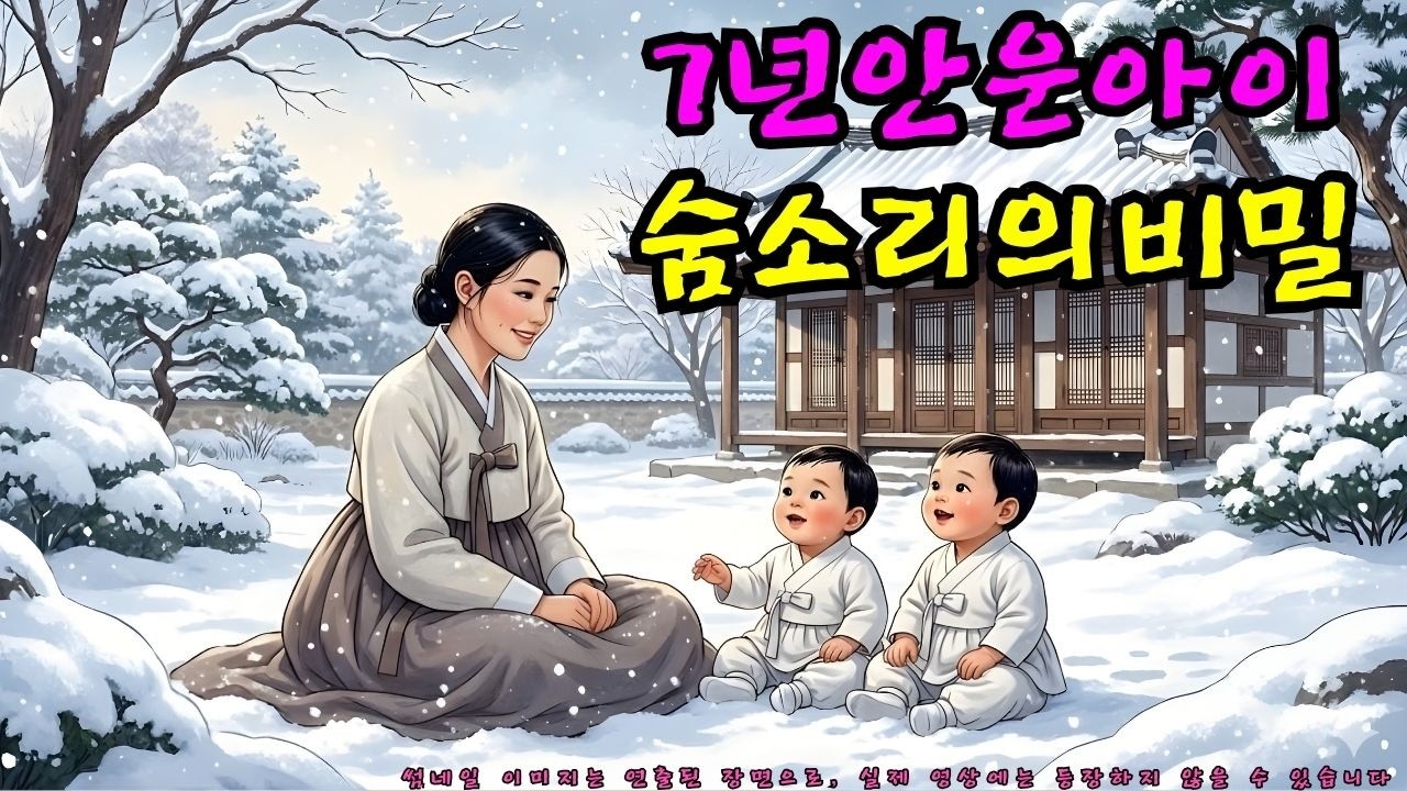 [미스터리] 태어나서 7년 동안 한 번도 울지 않은 아이, 그 숨소리에 숨겨진 충격적 비밀l야담·민담·전설·설화·옛날이야기·야사·오디오북