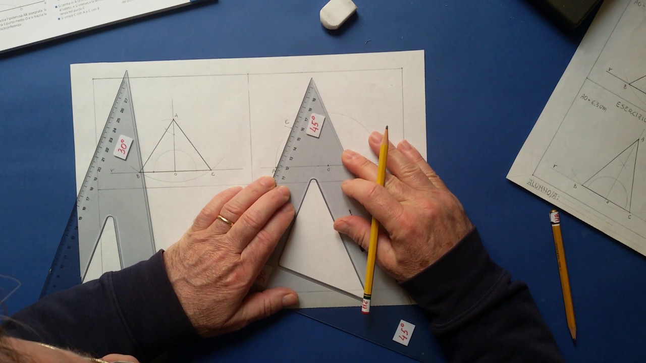Tav. 6   Triangolo isoscele dati lati uguali e altezza   Triangolo rettangolo dati un cateto e ipote