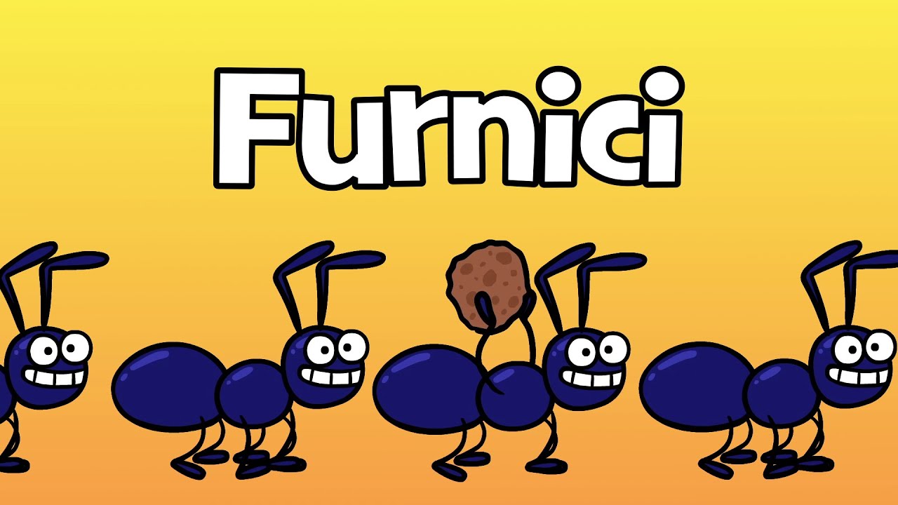 Cântece pentru copii - Furnici