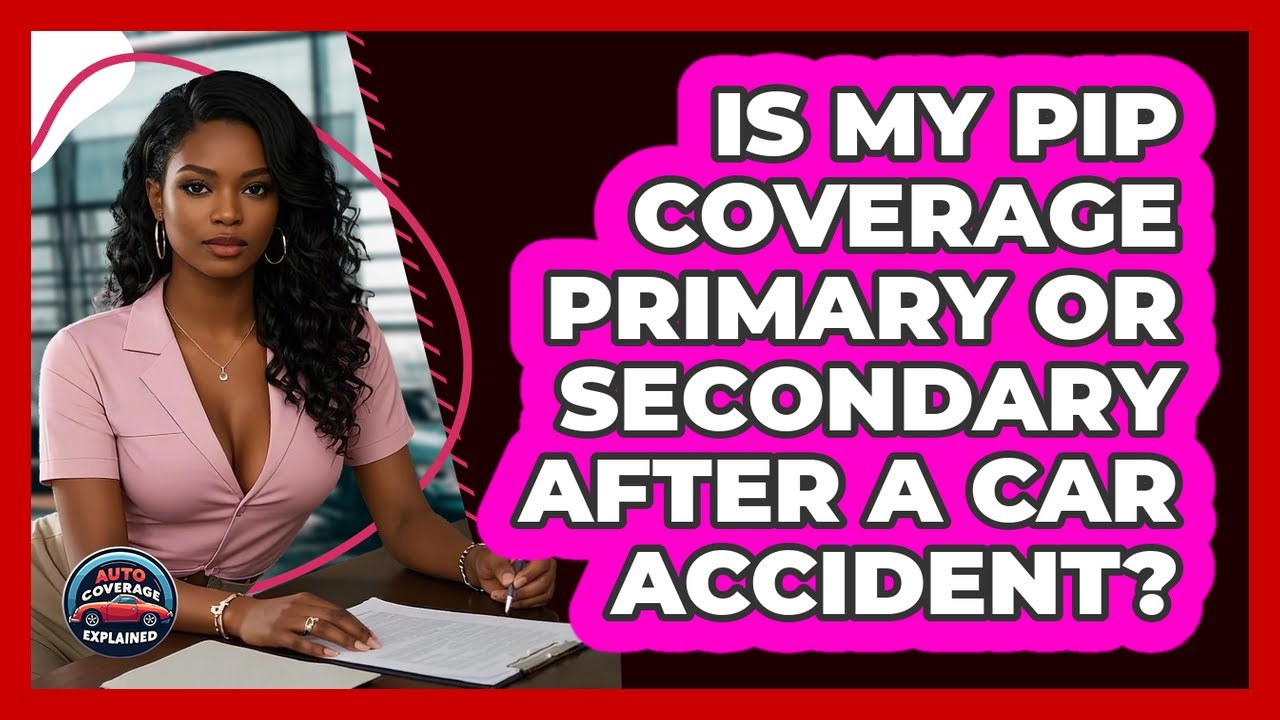 Is My PIP Coverage Primary Or Secondary After A Car Accident? - Auto Coverage Explained