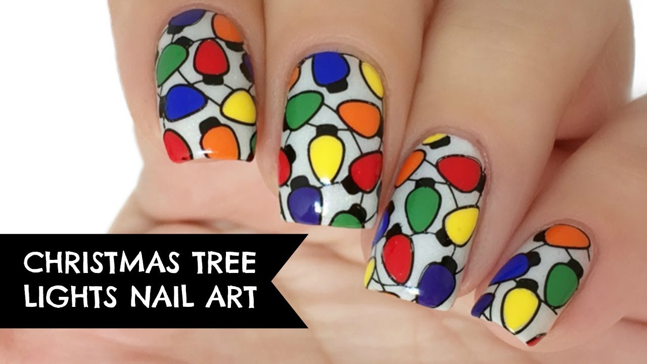 Christmas Nail Art Tutorial | How To Reverse Stamp