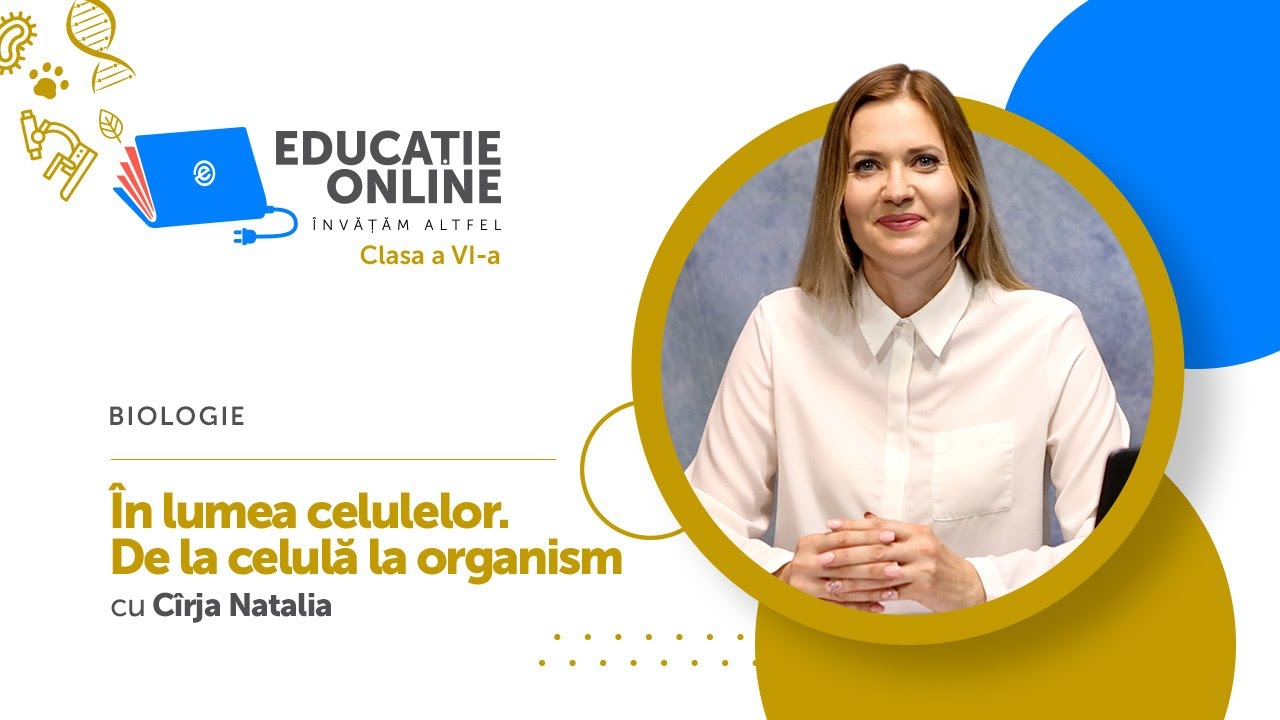 Biologie, Clasa a VI-a, În lumea celulelor. De la celulă la organism