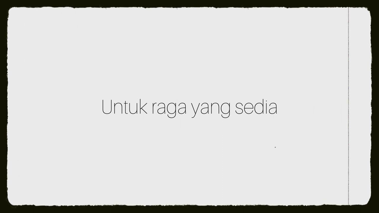 Aci Resti - Terima Kasih (Official Lyric)