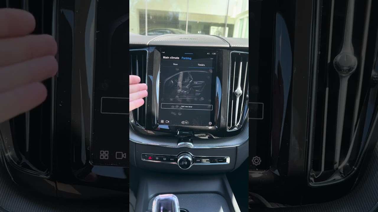 Перед поездкой убедитесь, что в вашем Volvo установлена ​​правильная температура.