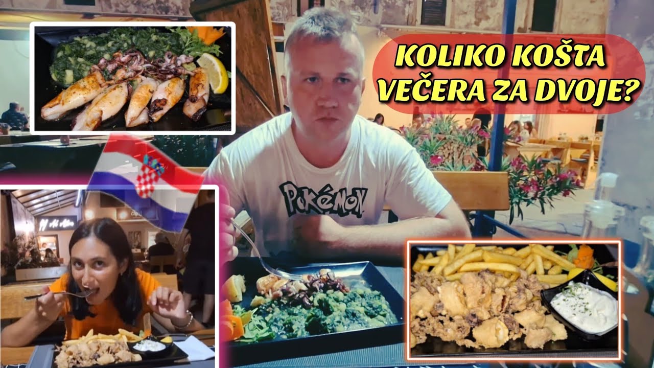 CIJENE HRANE I PIĆA U RESTORANIMA NA HRVATSKOM PRIMORJU