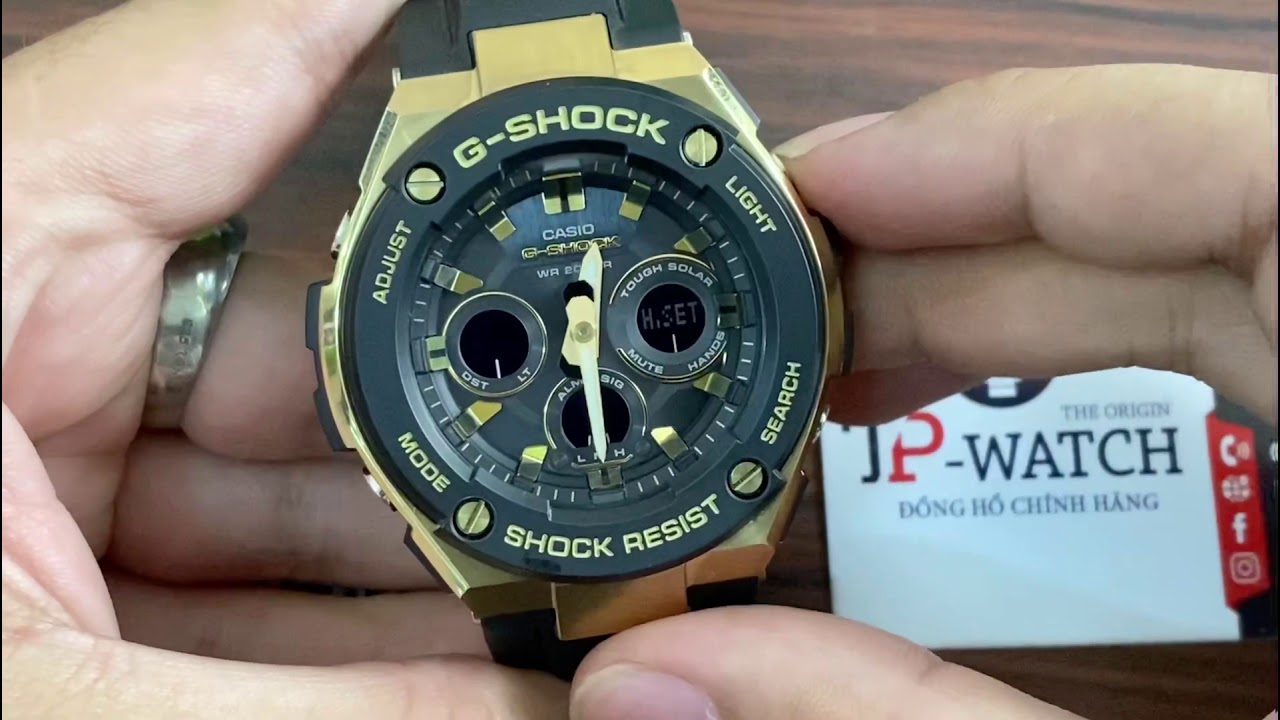 CÁCH CHỈNH ĐỒNG HỒ G-SHOCK G-STEEL BỊ LỆCH KIM VÀ SỐ ĐIỆN TỬ (GST-S1xx/S3xx) | How to Sync GST-S300G