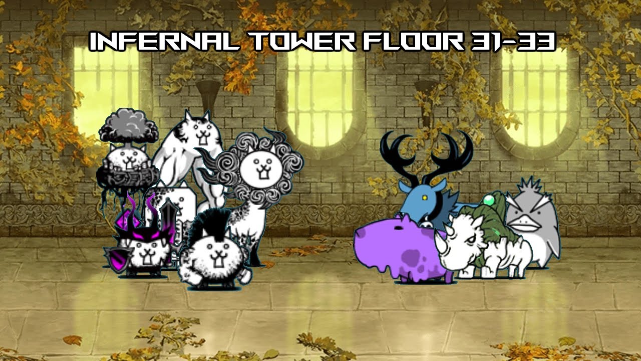 Infernal Tower: Floor 31, Floor 32 and Floor 33 - The Battle Cats