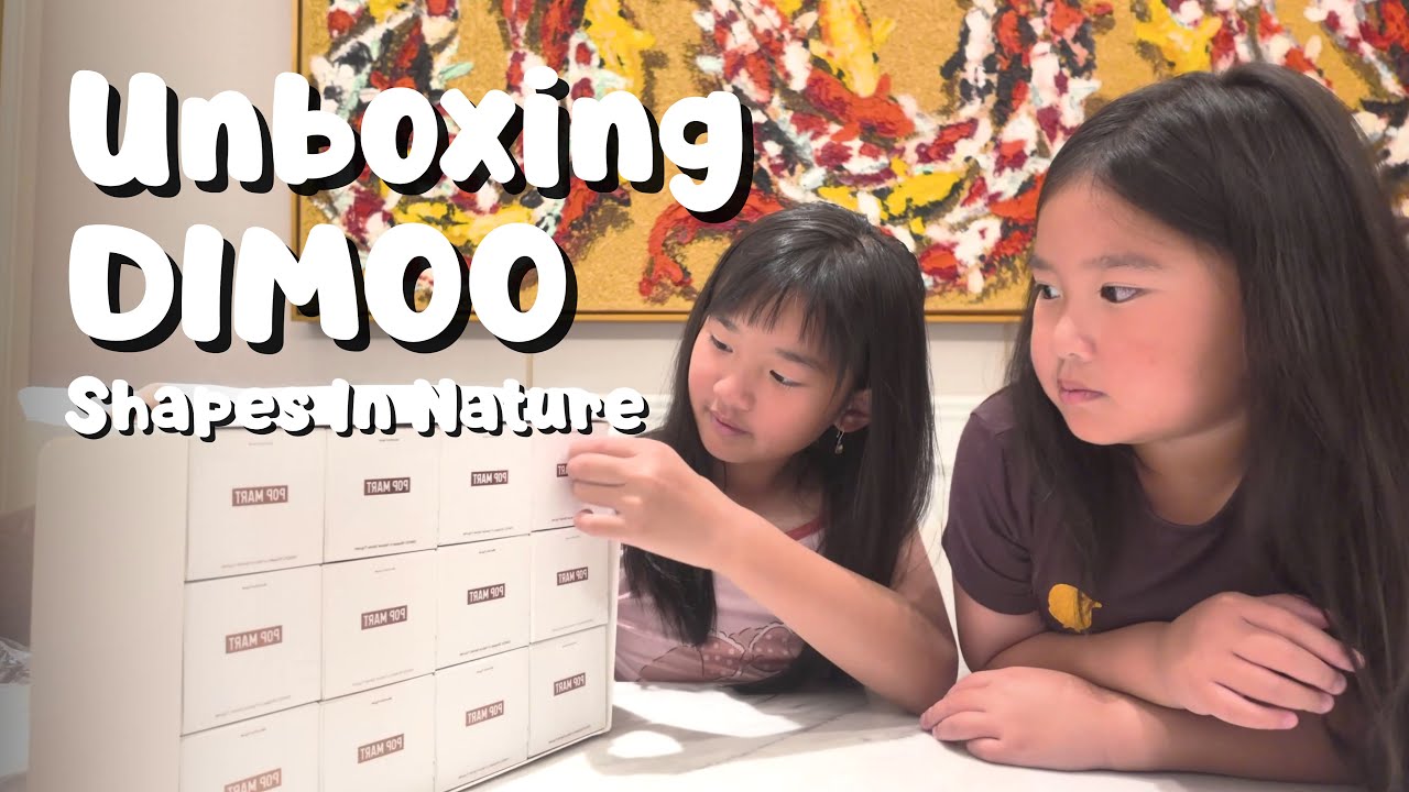 POP MART DIMOO Shapes in Nature Series UNBOXING! ✨🎁