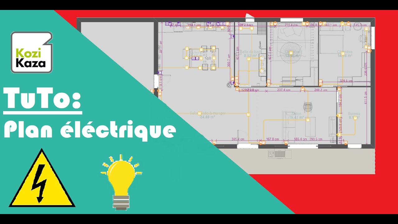 [KOZIKAZA]TuTo crée un plan électrique facile et rapide [KOZIKOZO]