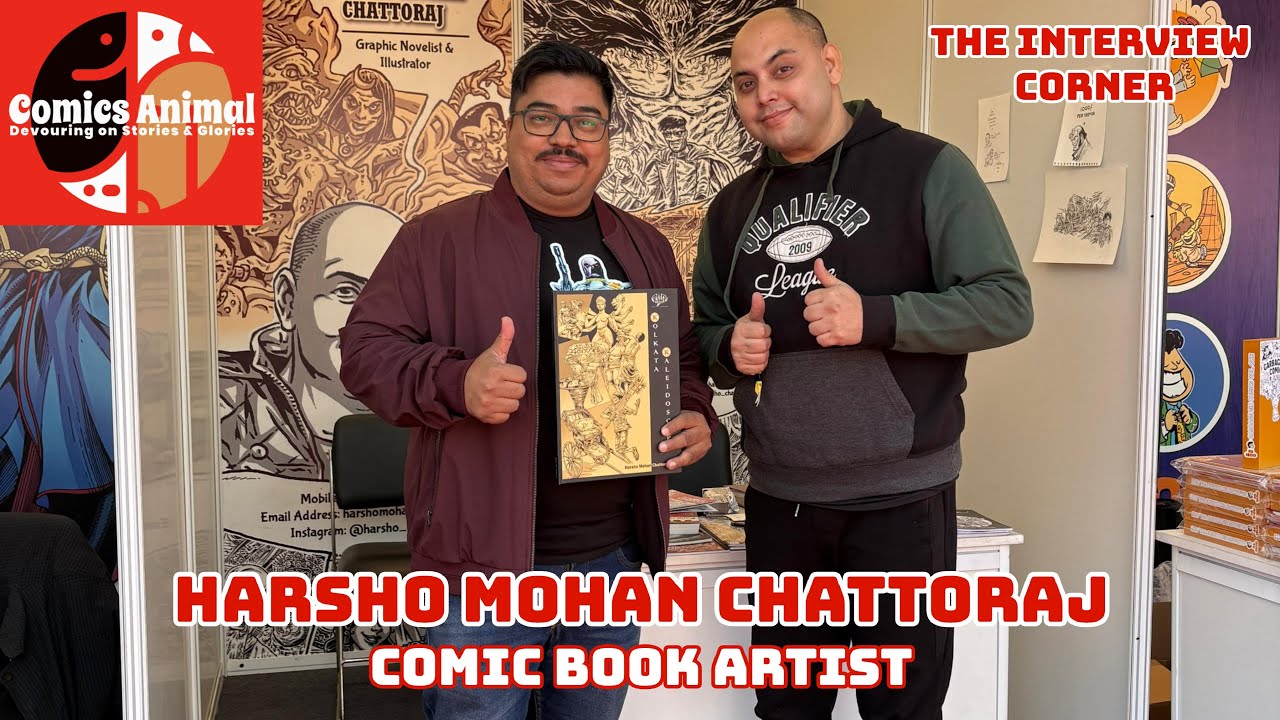 The Interview Corner | Harsho Mohan Chattoraj | Comic Book Artist | Graphic Novelist | Illustrator