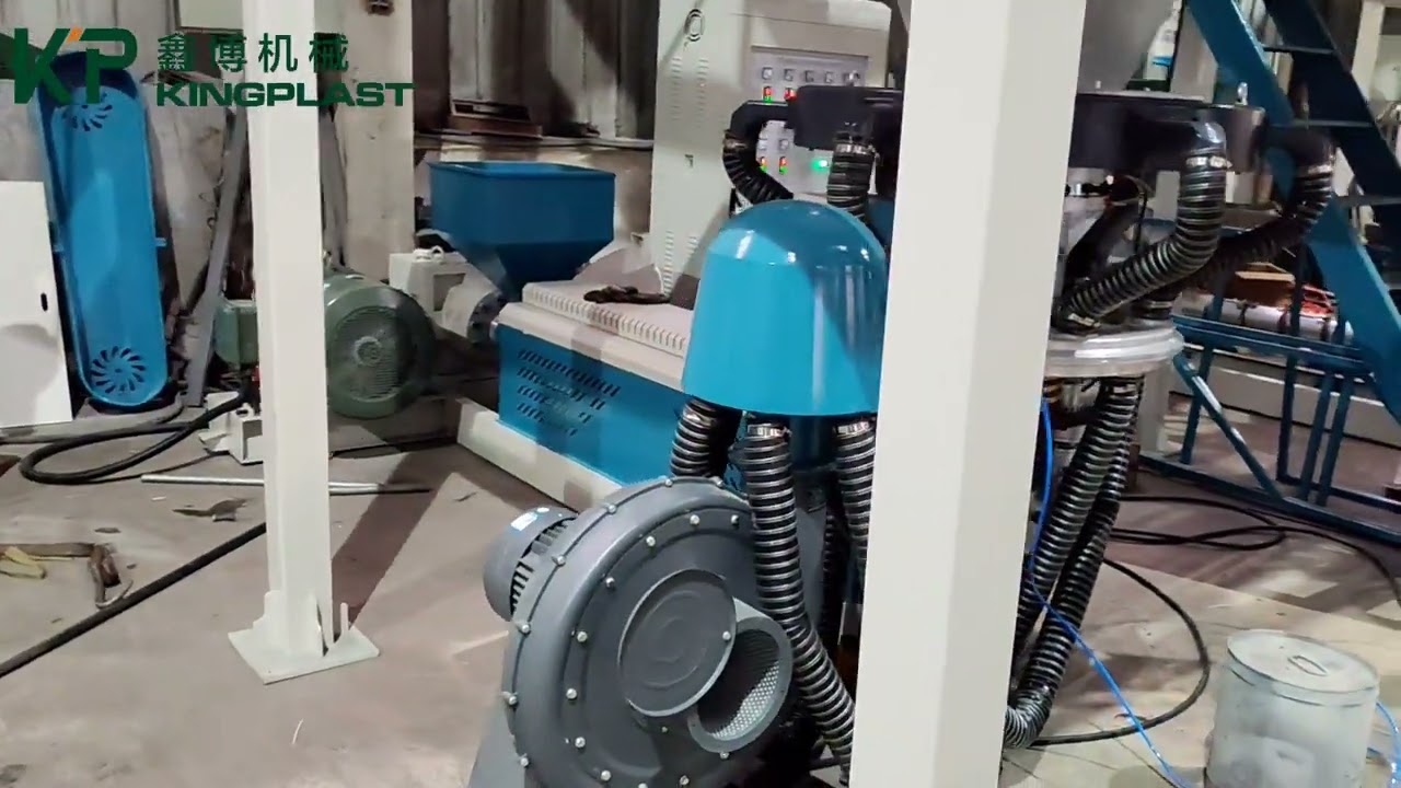 Kingplast KP-N Film blowing machine with one color online printer