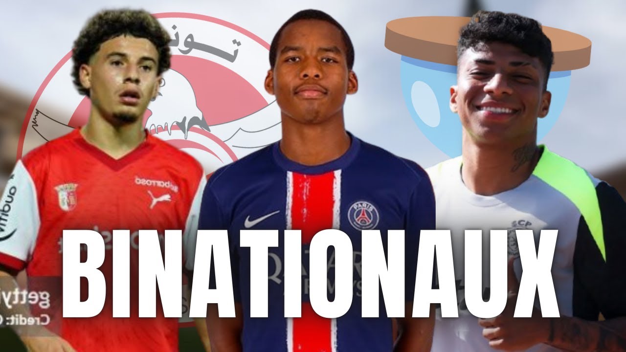 🇹🇳 Qui sont les 5 NOUVEAUX BINATIONAUX de la TUNISIE ? 😱