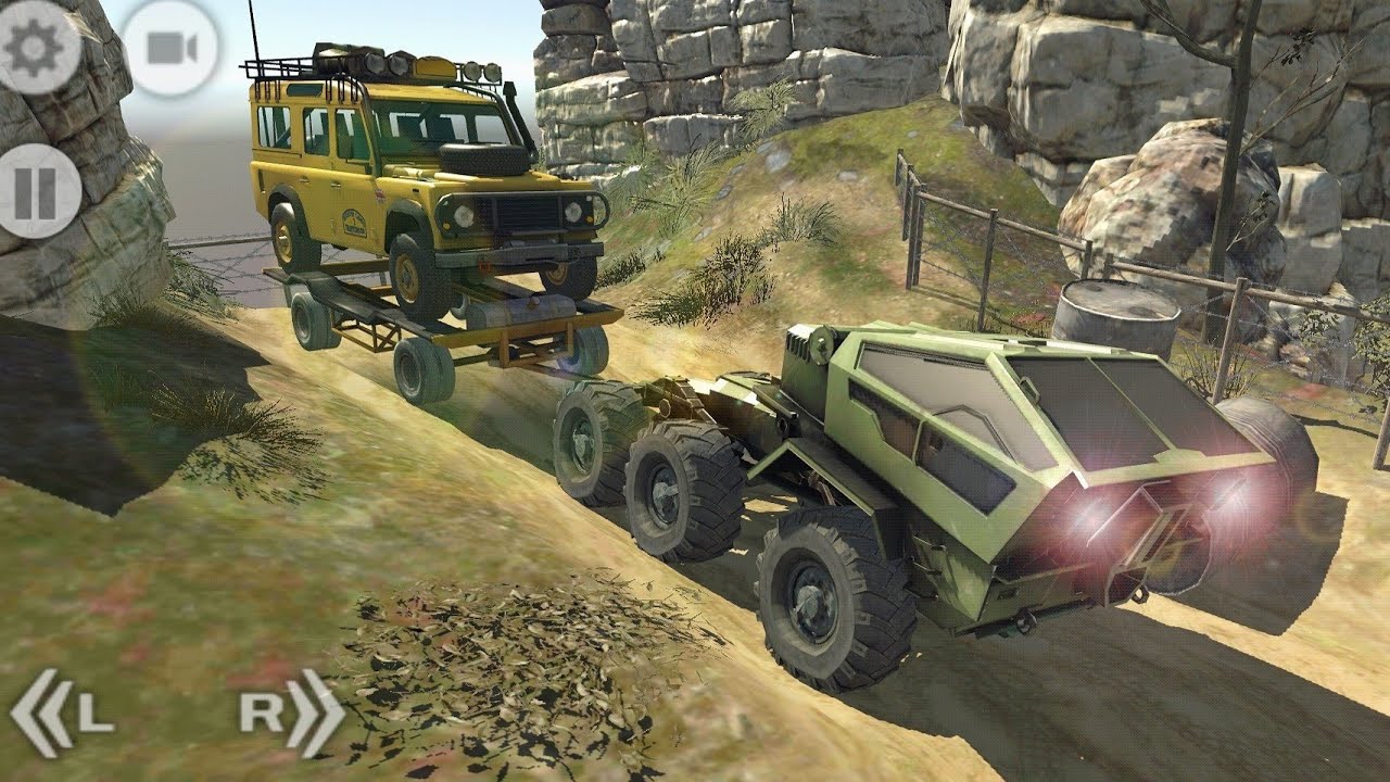 Most Powerful Heavy Truck Pulling Land Rover fails | Truck Evolution : Offroad 2 Android Gameplay HD