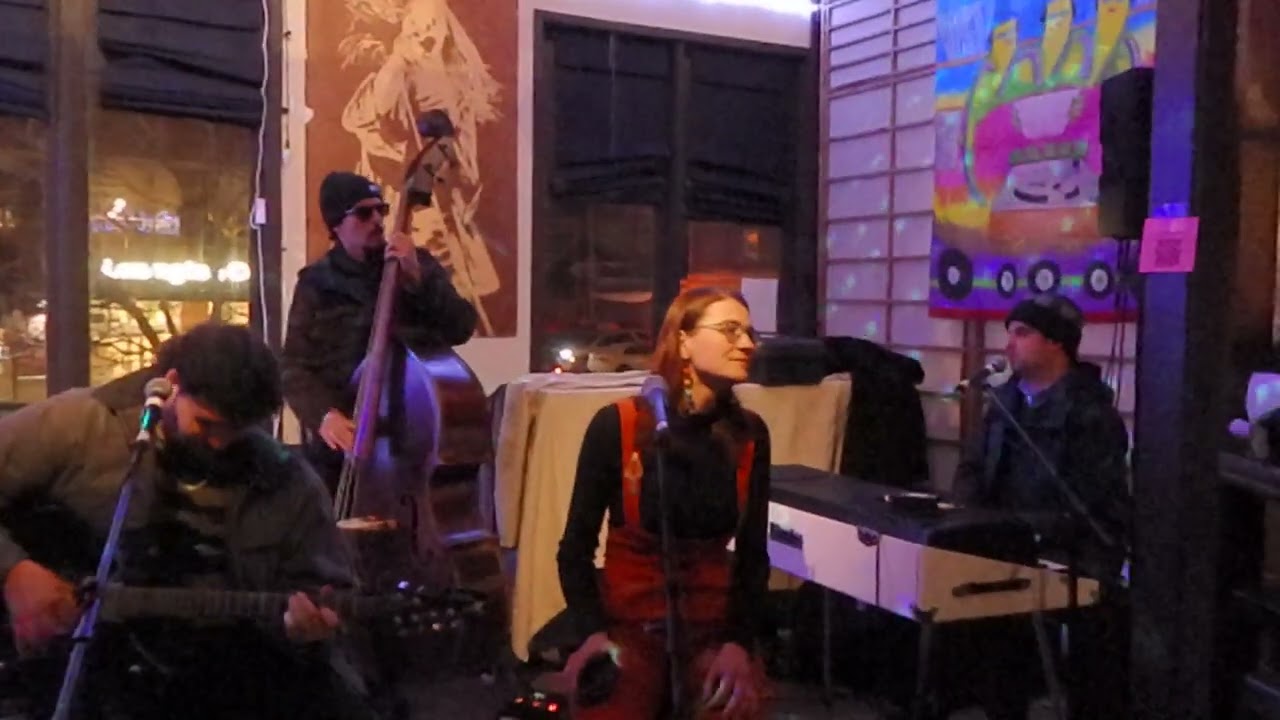 Rumba at Revolver Records with GUABAZA Sunday 02-1-2026 Michael DeLano improvising...then the Band!