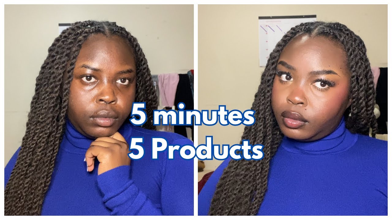 Affordable Five-Minute, Five-Product Makeup Routine (No Foundation)
