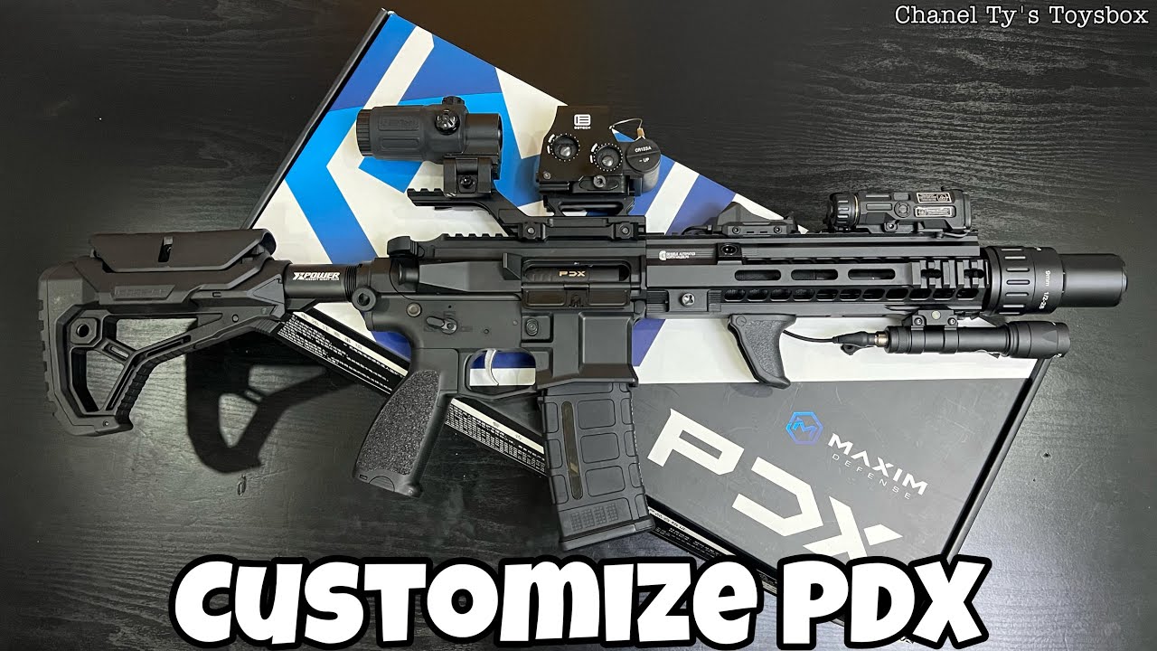 Customize Gel Blaster M4A1 Black V8 Metal Full Auto blow back