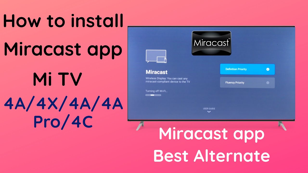 How to install Miracast app on Mi TV | Miracast app Best Alternate | Air Screen