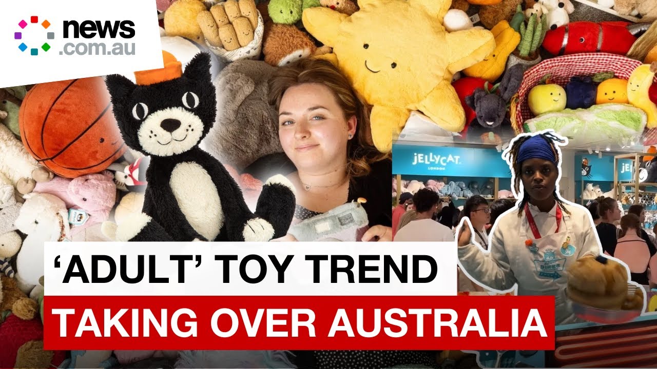Jellycats:   &lsquo;Adult&rsquo; toy trend taking over Australia