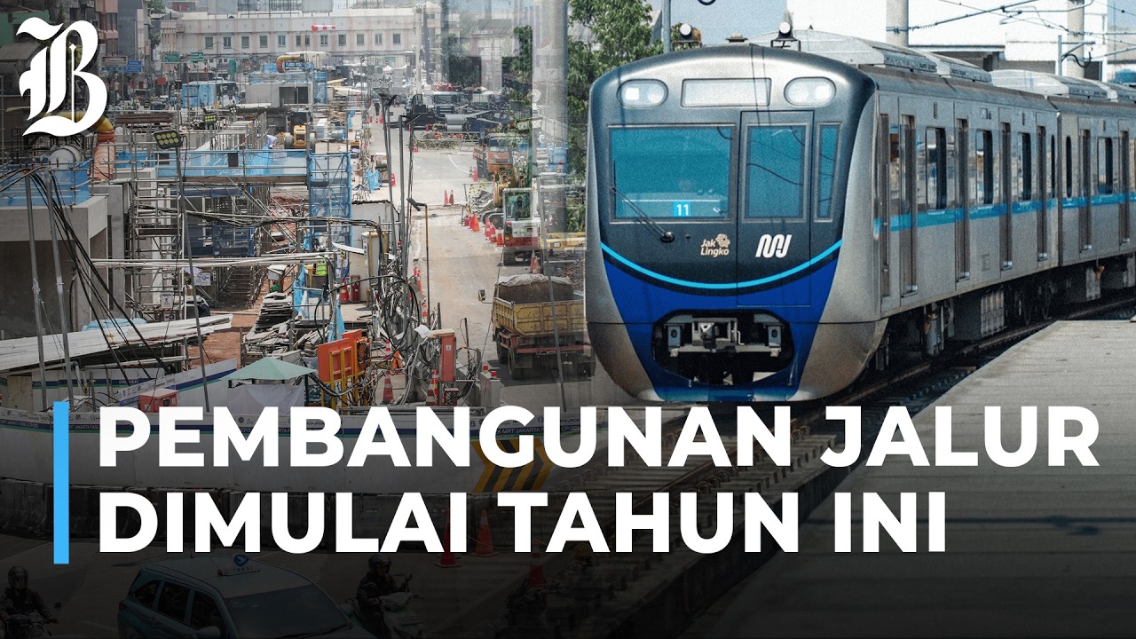 MRT Jakarta Bakal Perluas Jalur Hingga Bekasi