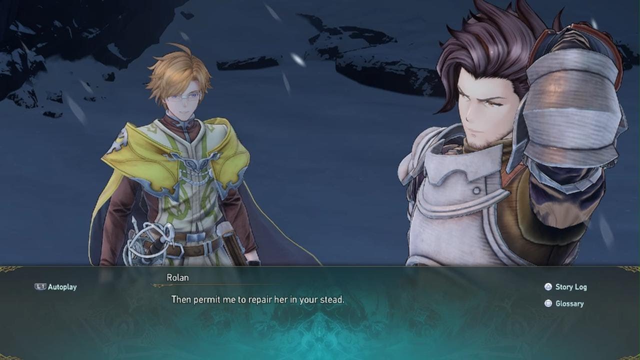 Granblue Fantasy: Relink Going through the snowy skydom