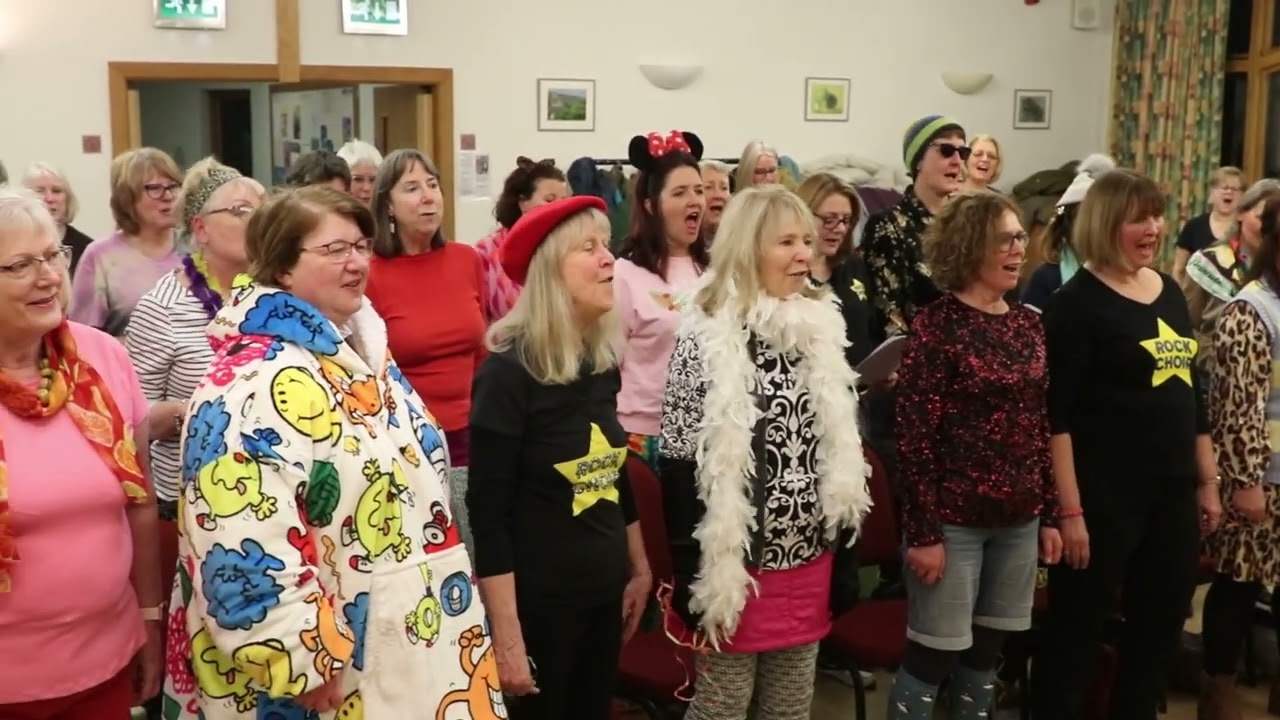 Green Green Grass - Rock Choir West Yorkshire - Mismatch Week for St. Gemma's Hospice, Leeds