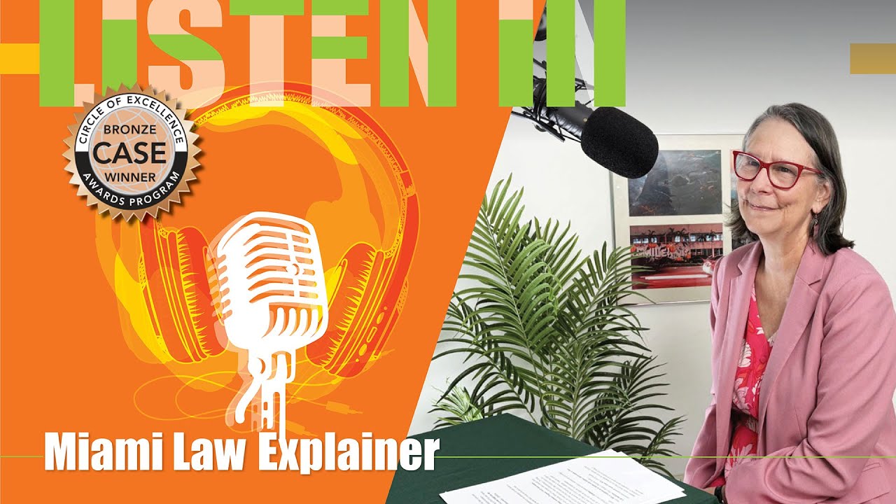 University of Miami School of Law: Explainer S15 E10 The war on the impoverished