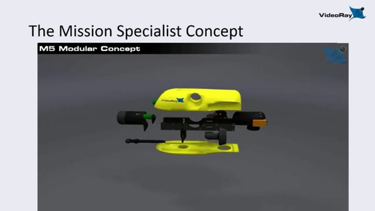 Introducing VideoRay Mission Specialist Series ROV Systems - VideoRay eWorkshop