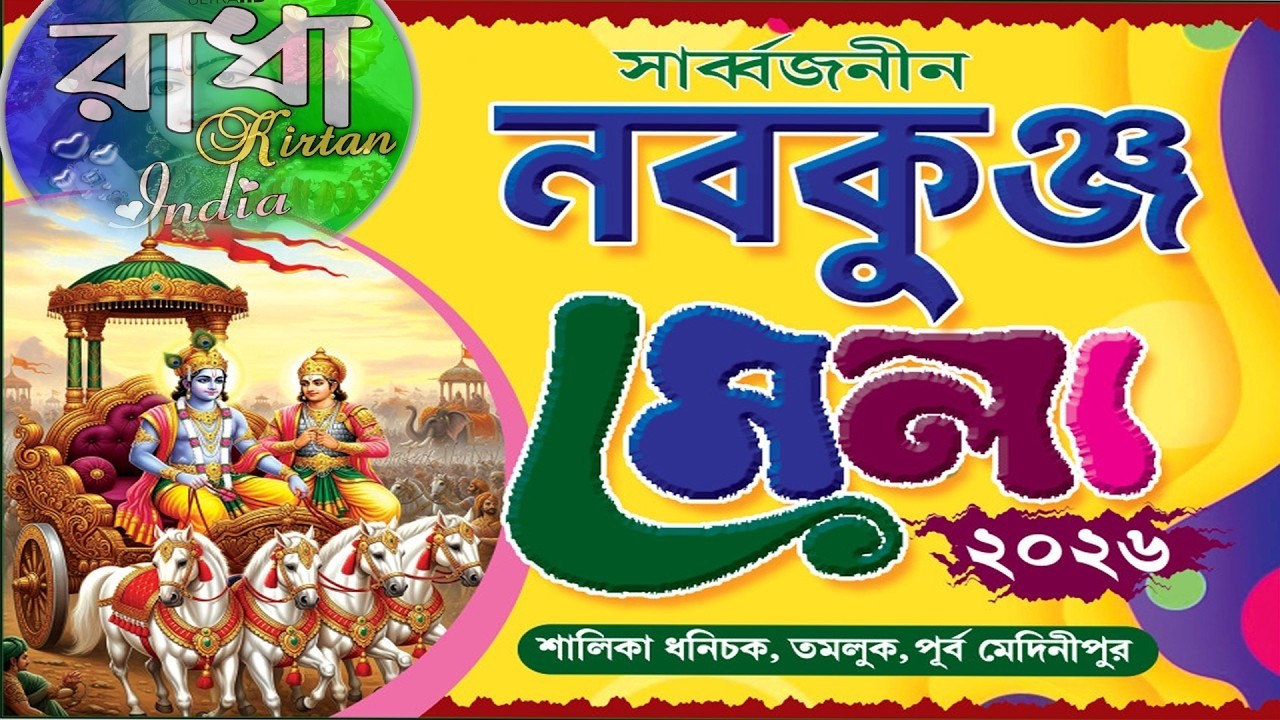 শালিকা ধনিচক নবকুঞ্জ মেলা//কীর্তনিয়া মণ্ডল //Salika dhanichak Nabakunja Mela 2026