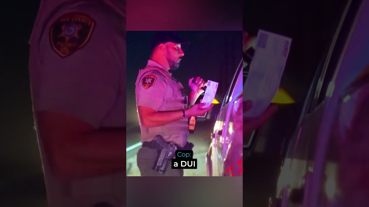 Cop Gets Suspicious Of Traffic Stop #bodycam #cops #police