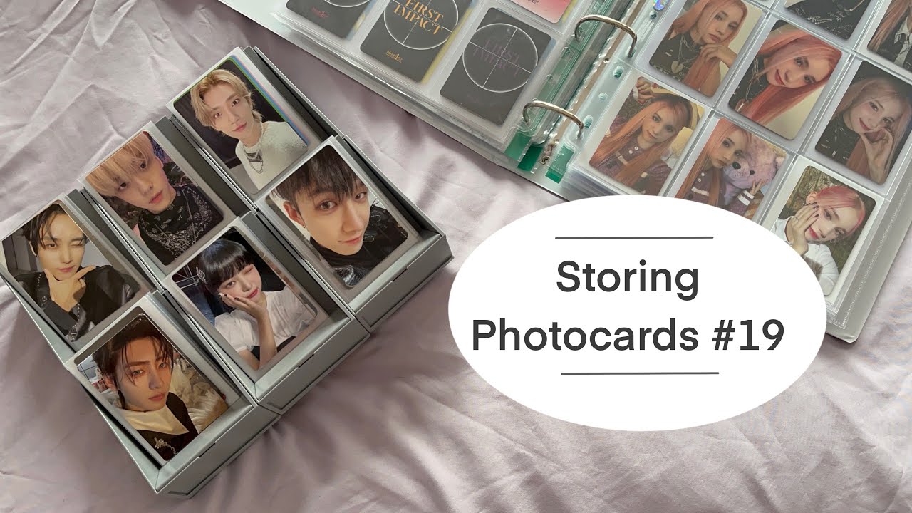 Storing & Organising Photocards In My Binder #19 (✿◠‿◠)