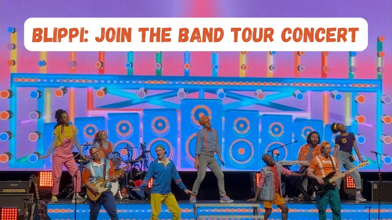 BLIPPI: Join the Band Tour Concert Live | Capital One Hall, Virginia | April 18 2025