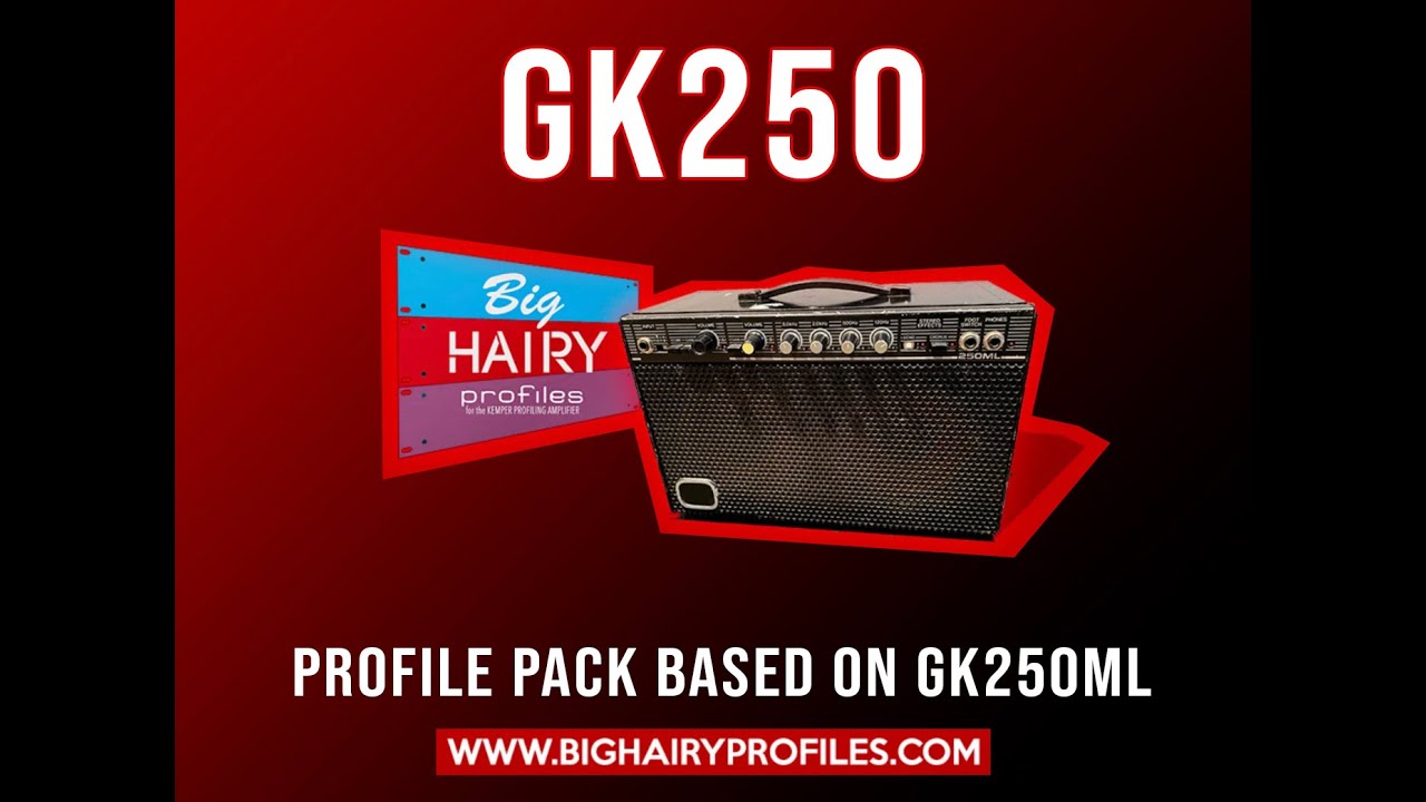 BHP GK250 Kemper Profile Pack