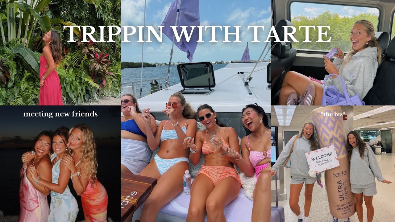 travel with me *trippin with tarte* to the keys