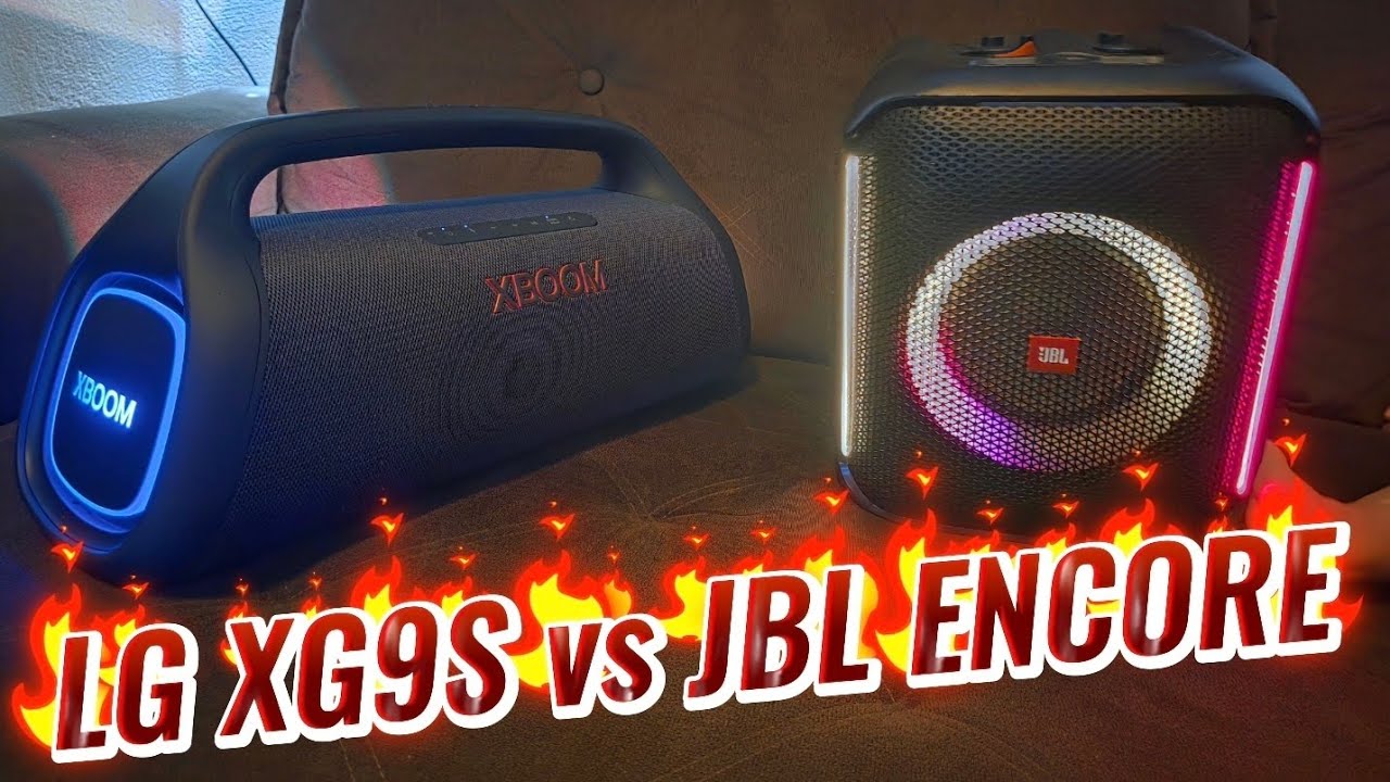 Comparativo: LG XBOOM XG9S  vs. JBL ENCORE msm valor... Qual spancou quem?