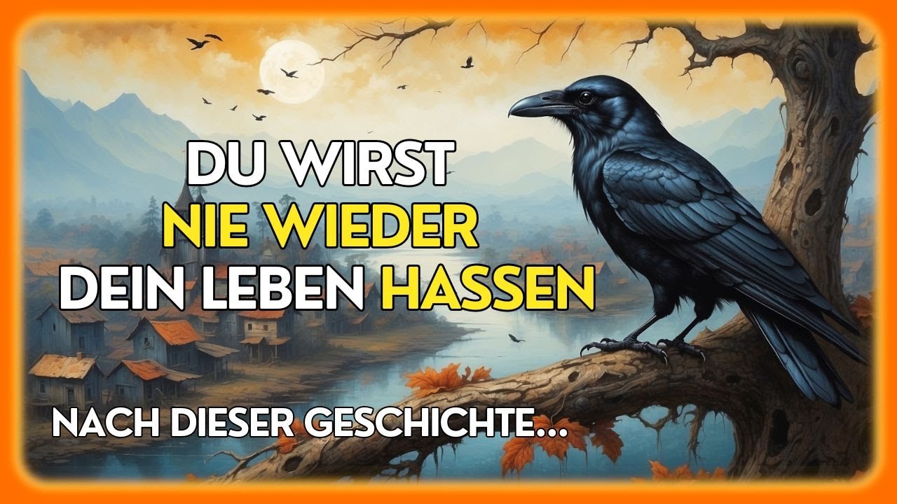WANN IMMER DU TRAURIG BIST, hör dir diese Geschichte an | Kurze Geschichte vom Raben #Motivation